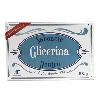 Sabonete Augusto Caldas Glicerina Neutro 100g